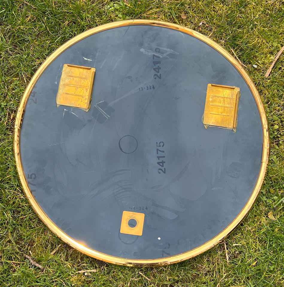 Spiegel Rund Gold 60 cm Durchmesser in Augsburg