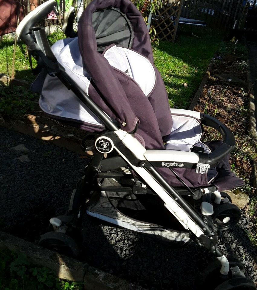 Peg Perego Pliko P3 Compact Traditioneller Kinderwagen 1Sitz(e) in Adorf-Vogtland