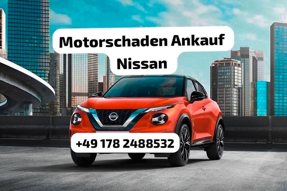 Motorschaden Ankauf Nissan Qashqai Navara Juke Note X-Trail Micra in Recklinghausen