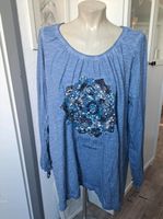 Longshirt Tunika blau Pailletten GINA BENOTTI Gr. 44 46 Schleswig-Holstein - Sörup Vorschau