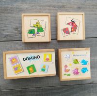 Puzzle Memory Domino Holz Holzspielzeug Set Nordrhein-Westfalen - Rheine Vorschau