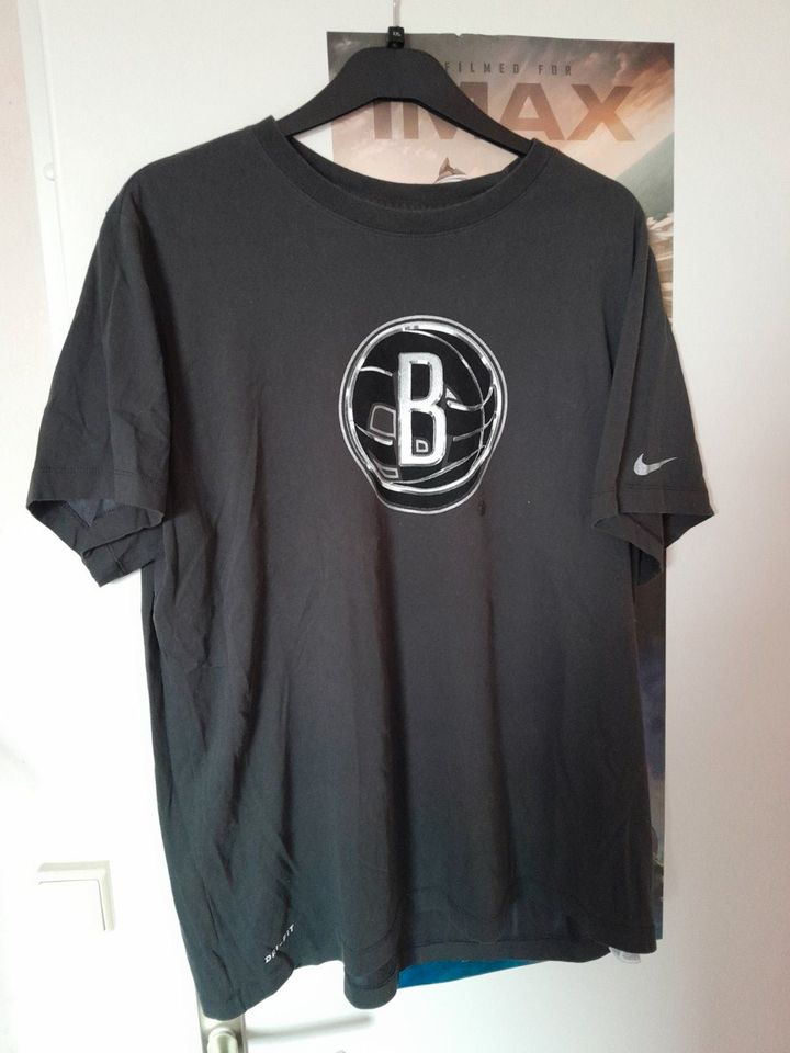 T-Shirt Nike Brooklyn Nets NBA Gr. XL in Gartz (Oder)