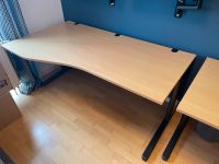 Bürotisch König + Neurath 180x80 mit Ecke 100cm Aubing-Lochhausen-Langwied - Aubing Vorschau