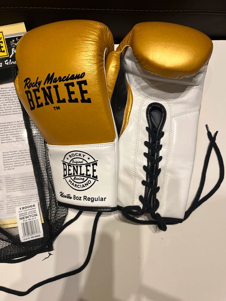 Boxhandschuhe Benlee Newton 8oz Neu Leder in Köln