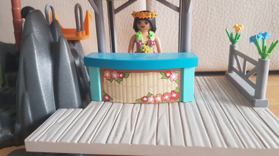 Playmobil Set Dschungel Freizeitpark Rutsche Strand in Hilden