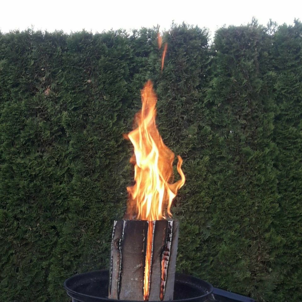 Schwedenfeuer/Finnenkerze in Mandel