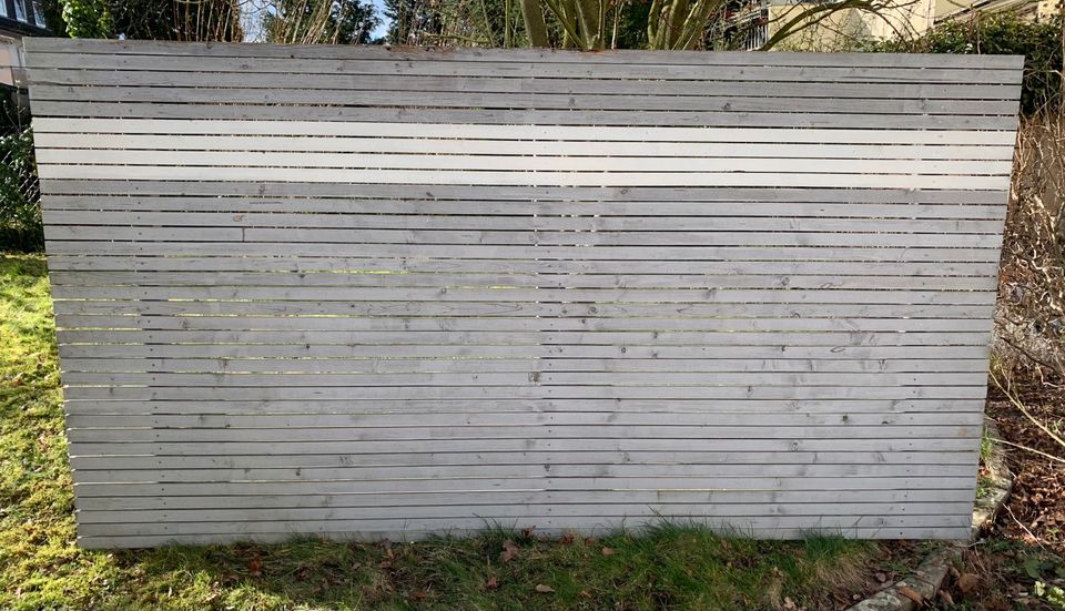 3 Sichtschutz-Elemente aus Holz für Garten, Terrasse, Balkon in Bad Oeynhausen