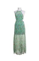 H&M Neckholder Sommerkleid Gr. S floral neuwertig grün Berlin - Westend Vorschau