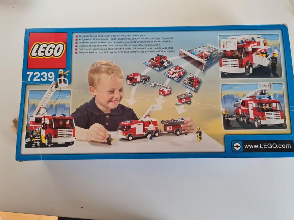 LEGO 7239 - City – Feuerwehrlöschzug in Remagen
