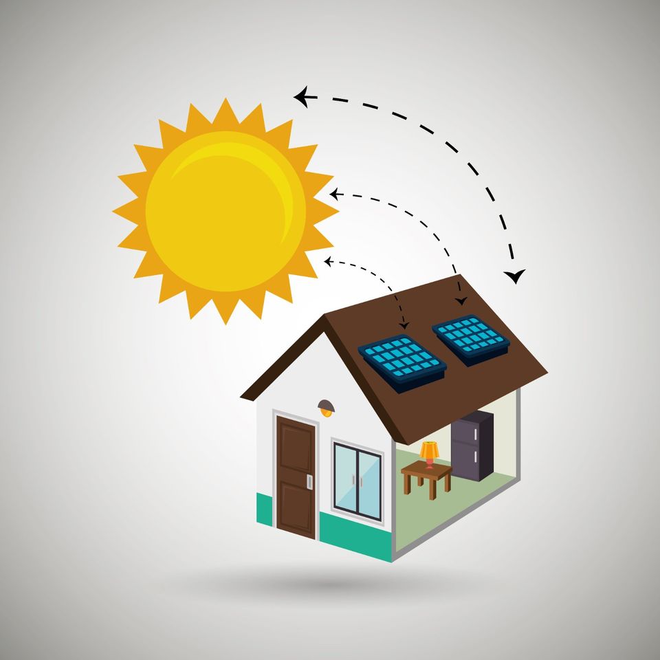 Energiesparhaus: Sonnenhaus (von der Sonne..mit der Sonne leben) in Neufahrn