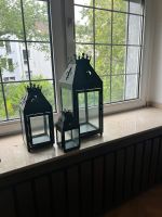 Laternen Metall schwarz Ikea / Wayfair Garten oder indoor Düsseldorf - Unterbilk Vorschau
