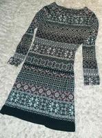 Kleid figurbetont gemustert Viskose Gr.42 Nordrhein-Westfalen - Hamm Vorschau