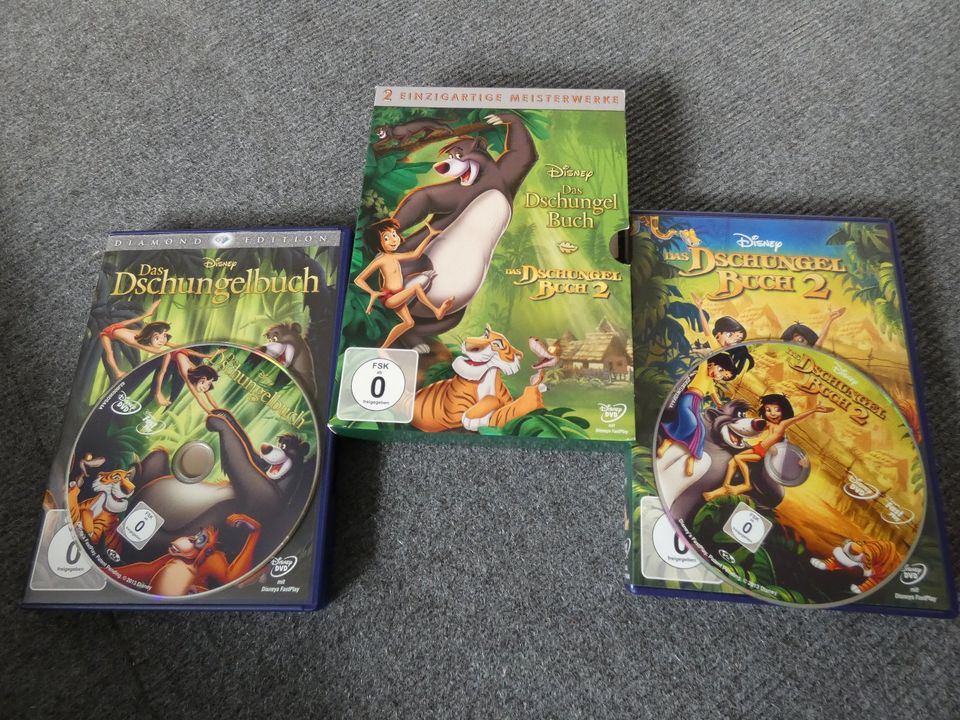 DVD "Das Dschungelbuch", Teile 1 & 2 in Waldbröl