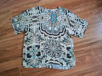 T-Shirt/Tunika/Bluse von H&M M 38 Blumen-Muster Niedersachsen - Wingst Vorschau
