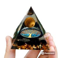 Orgonite Black Tigerauge Pyramide Baden-Württemberg - Heidenheim an der Brenz Vorschau