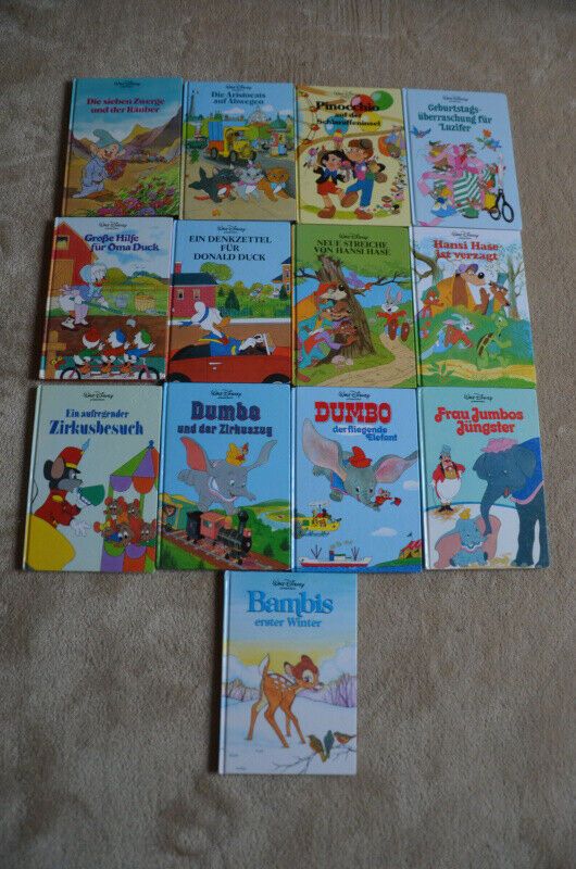 13x WALT DISNEY Kinderbücher Sammlung Set Donald Duck Märchen Rar in München