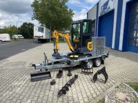 Kabinen Minibagger Kubota BK1250KS + Tieflader + Zubehör *15.800€ NETTO*BERGER KRAUS*SCHWENKARM*SOFORT!* Hessen - Kassel Vorschau