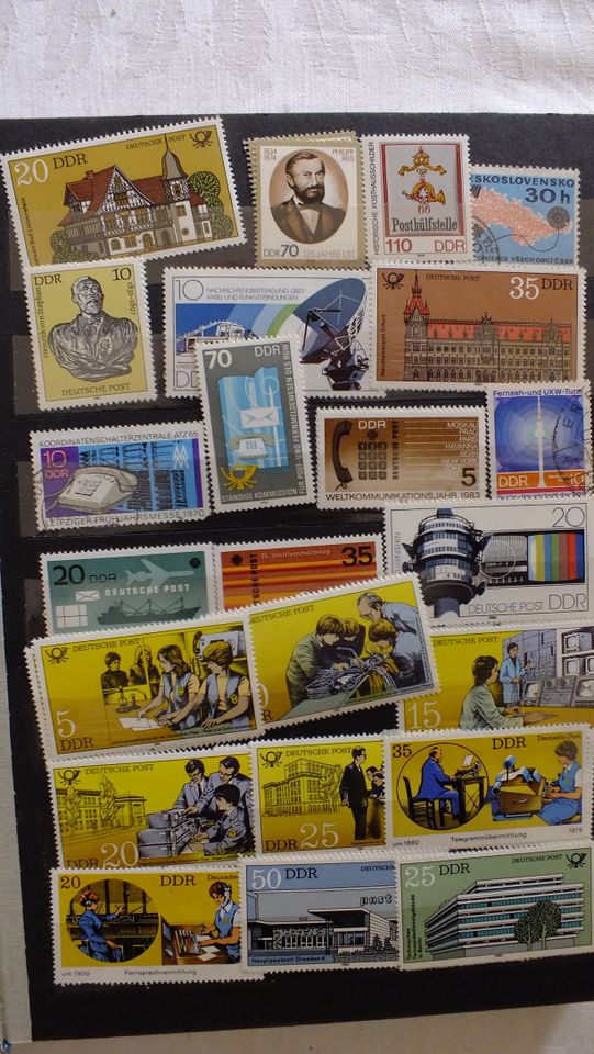DDR / BRD Briefmarken Sammlung Teil 3 in Samtens