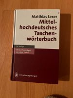 Mittelhochdeutsches Taschenwörterbuch, 38. Auflage Lindenthal - Köln Weiden Vorschau