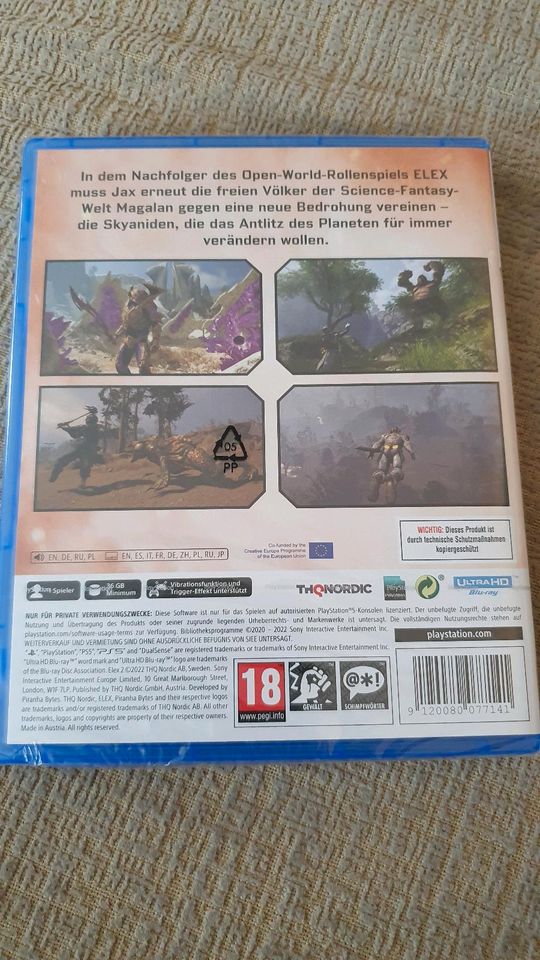 Elex 2 PS5 neu Sealed in Hermannsburg