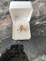 Gelbgold Ring 585/ Diamanten Berlin - Friedenau Vorschau