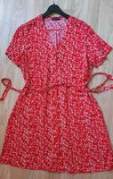 Sommerkleid Kleid rot weiß 44 46 Blumen Schleswig-Holstein - Bargteheide Vorschau