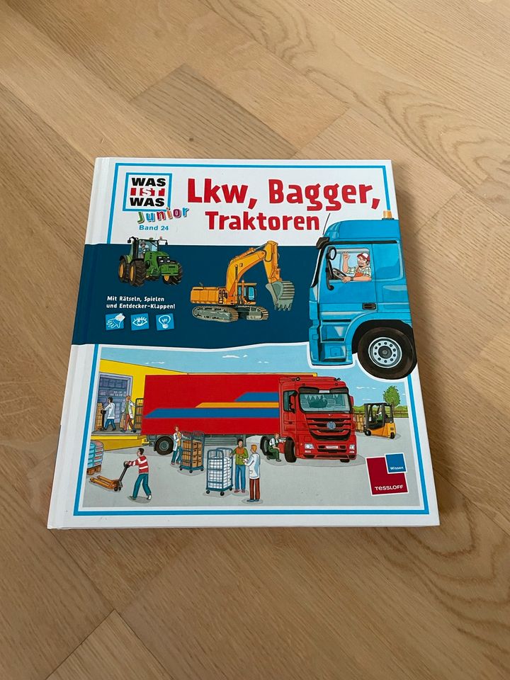 Buch  Was ist Was wie Neu Bagger Traktoren in Ludwigshafen