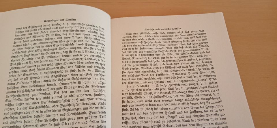 BUCH Art und Glaube der Germanen, Taschenbuch 1934 in Memmingerberg