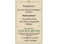 Kaufgesuch für einen industrieverdrängten Landwirt Niedersachsen bis 200 ha Forst sowie bis 100 ha ausgetorfte Fläche Hannover - Mitte Vorschau