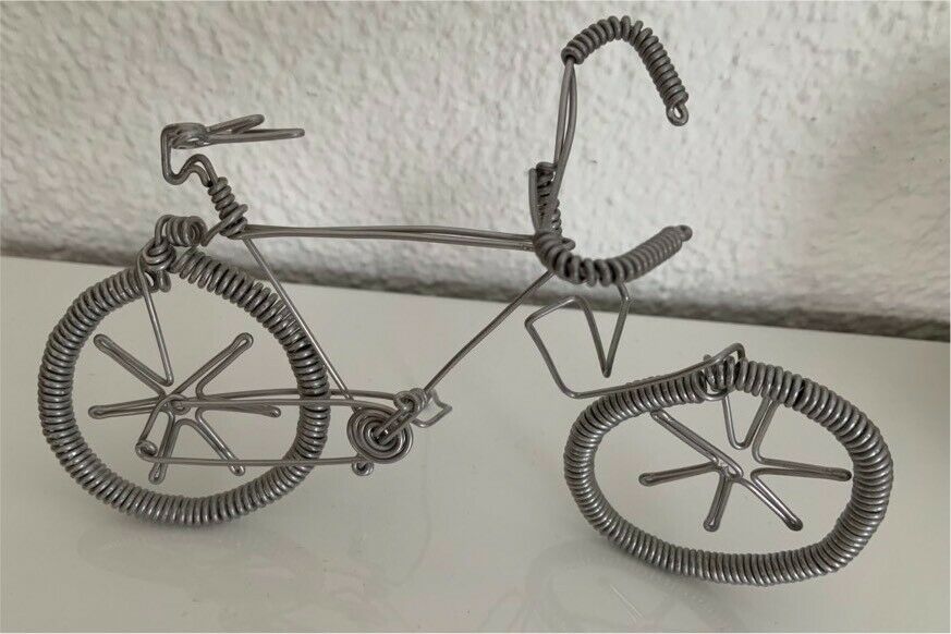 Fahrrad, aus Draht, coole Sache,ca.18 cm, ein besonderes Geschenk in Limburg