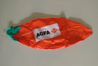 AGFA  Wasserball NEU aufblasbar orange Werbung Agfa Foto Niedersachsen - Stelle Vorschau