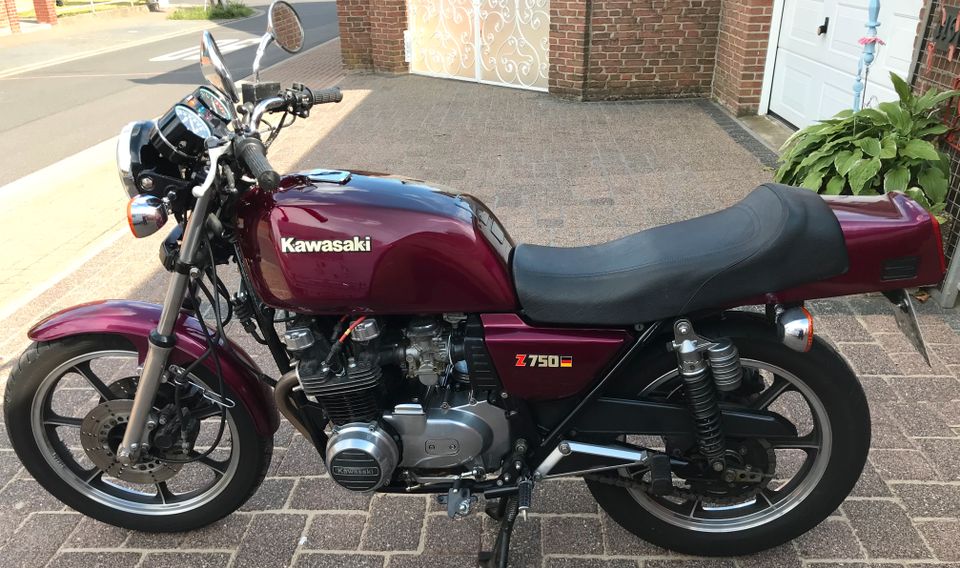 TOPZUSTAND !!! Kawasaki KZ 750 E ! H-Gutachten!Tausch gegen XT500 in Hückelhoven