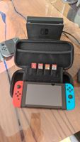 Nintendo Switch Rot/Blau + Spiele, Controller, SD Karte und Case Baden-Württemberg - Böblingen Vorschau