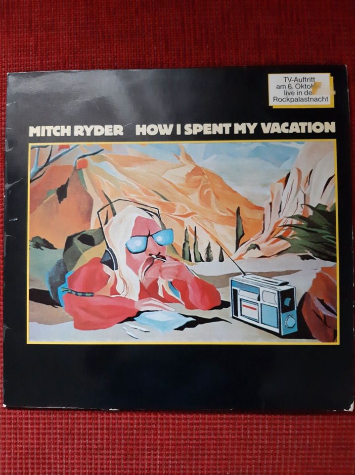 Mitch Ryder How I Spent My Vacation Schallplatte Vinyl LP in Fladungen