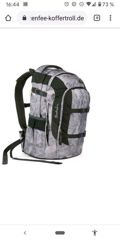 Ergobag Satch Pack Rock Block Schulrucksack, grau in Lahnau