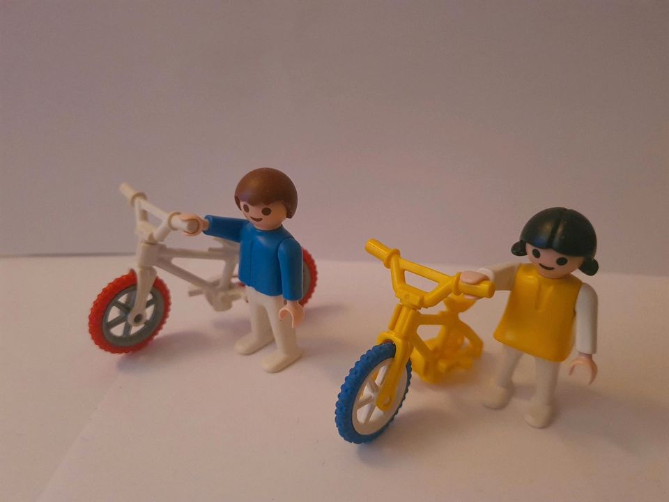 Playmobil BMX-Fahrräder/2 Kinder antik in Chemnitz