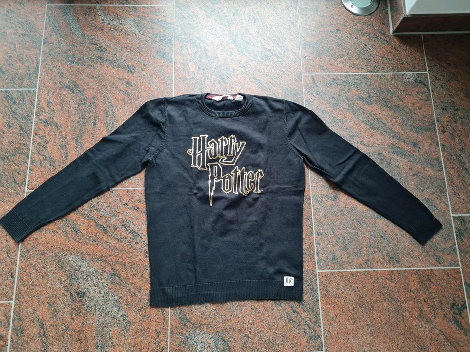 H&M Harry Potter Pullover Gr. 158 164 dünner Strick Pulli in Driedorf