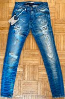 Please Jeans P95 skinny Größe XS X Small 34 blau destroyed Bayern - Aschaffenburg Vorschau