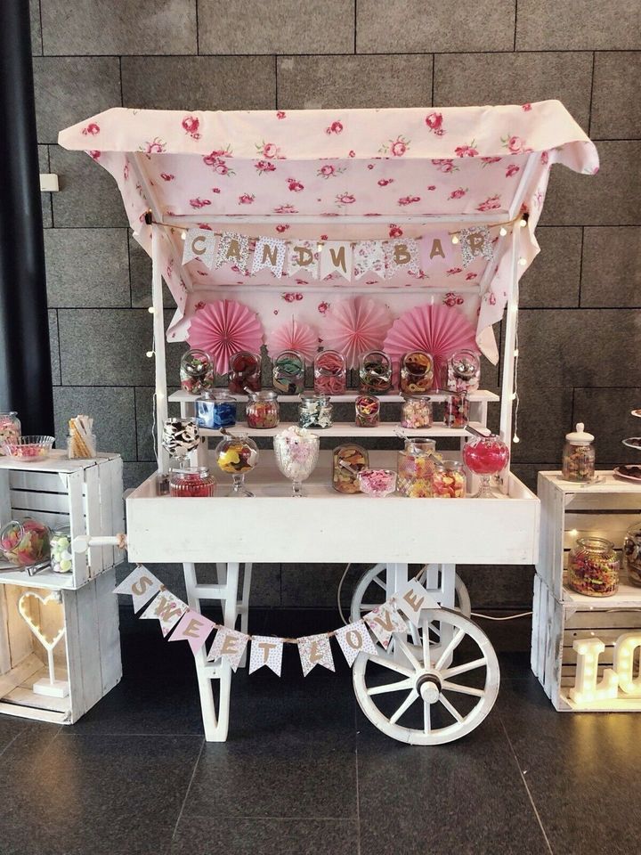 Candybar Saltybar Boho Candy Bar Hochzeit Deko MIETEN Verleih in Saarbrücken