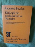 Boudon:Logik gesellschaftl.Handelns./Widersprüche sozial.Handelns Nürnberg (Mittelfr) - Mitte Vorschau