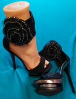 Sexy Schwarze High Heels Gr. 36 Rostock - Toitenwinkel Vorschau