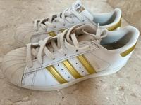 Adidas Superstar White Gold Metallic Gr 38 2/3 Hessen - Grünberg Vorschau