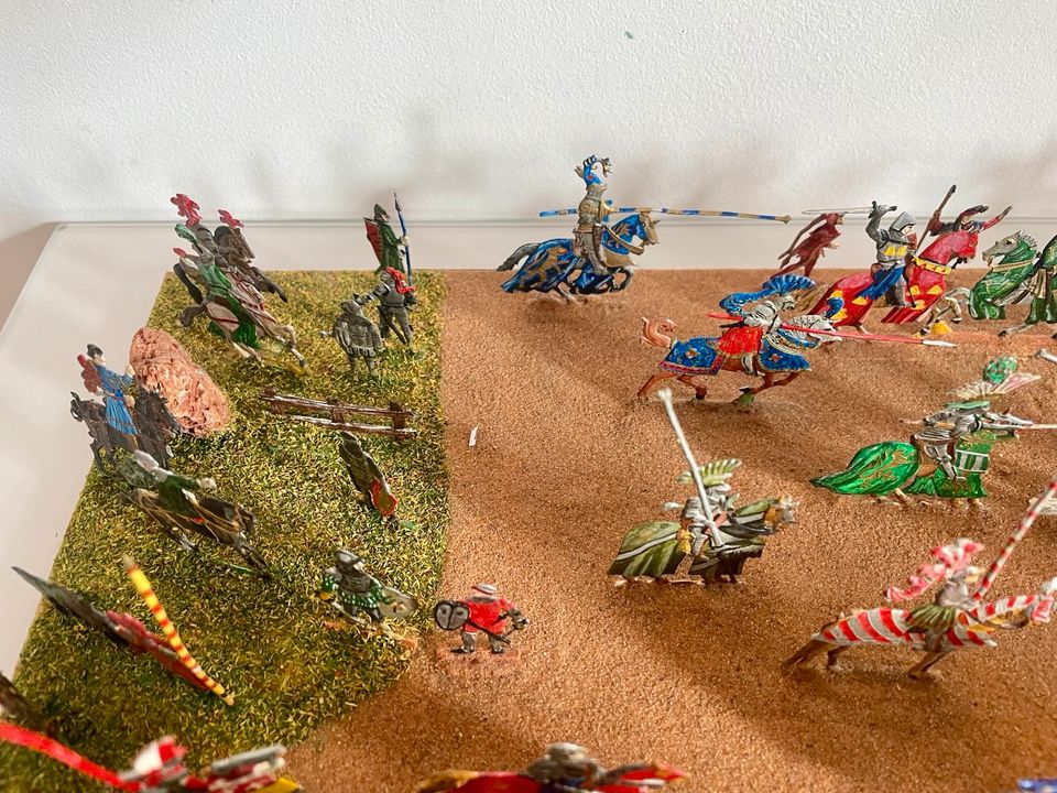 Diorama Zinnfiguren Ritter in Düsseldorf