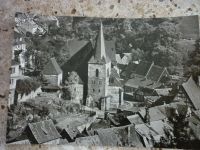 Stollberg St. Martinskirche alte Ansichtskarte schwarz weiß Rheinland-Pfalz - Mandel Vorschau