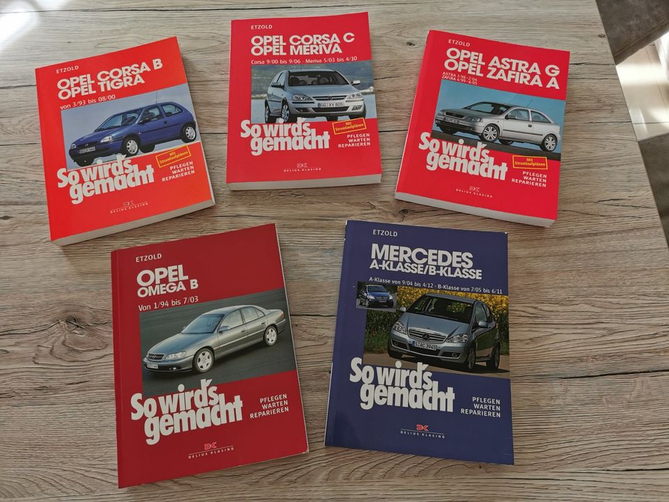 Buch Auto Reparatur "So wird´s gemacht" Opel / Mercedes in Döbeln