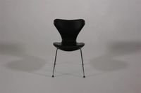 Fritz Hansen Serie 7 Stuhl (Leder, schwarz) Leipzig - Schönefeld-Abtnaundorf Vorschau