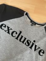 TOP! Sweatshirt BERSHKA Gr.XS S -Pullover grau/schwarz exclusive Hessen - Hauneck Vorschau