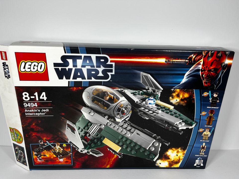 LEGO Star Wars 9494 inkl. OVP & 1/5 Figuren (sw0363) in Mainhausen
