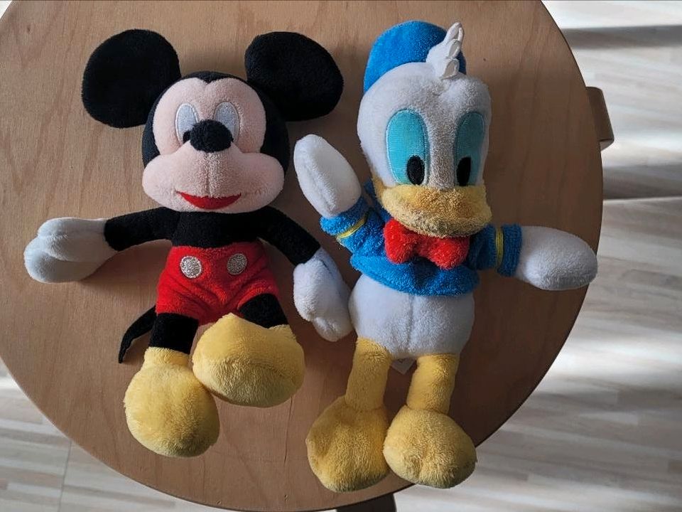 Kuschel Tiere,  Mickey und Donald, Stofftier in Nürnberg (Mittelfr)