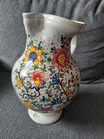 Große, alte Keramikvase - Blumenmotive Baden-Württemberg - Villingen-Schwenningen Vorschau